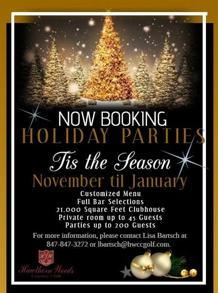 Holiday Parties - Hawthorn Woods Country Club